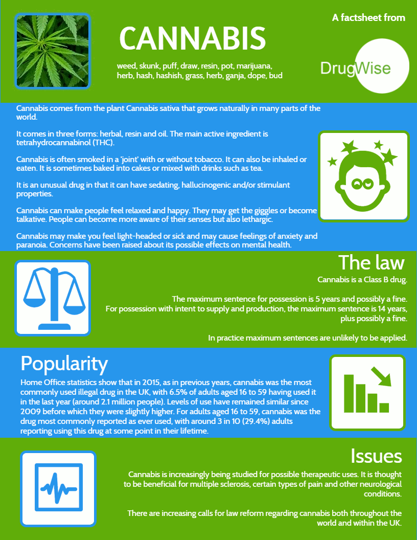 Cannabis Factsheet
