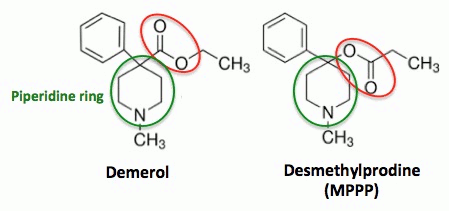 Demerol and Desmethylprodine